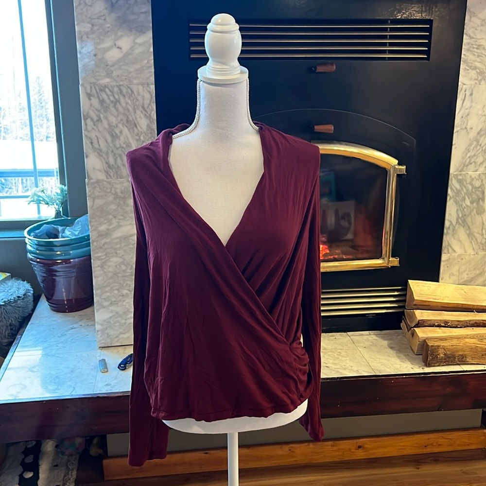 BR Drape Front Top